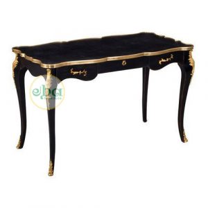 Black Gold Writing Table