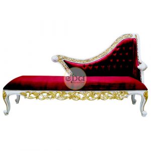 luxury carved chaise lounge
