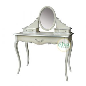 french oval dressing table