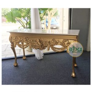 Neptune Gold Hall Table