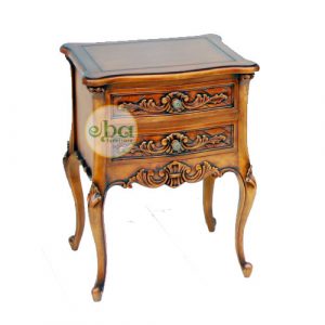 classic french bedside table