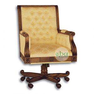library arms desk chair