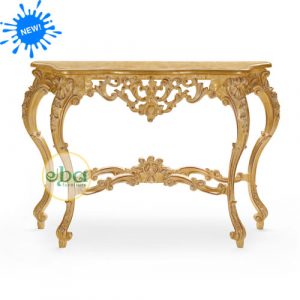 Tanabe Carved Console Table