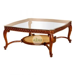 luxury rattan coffee table