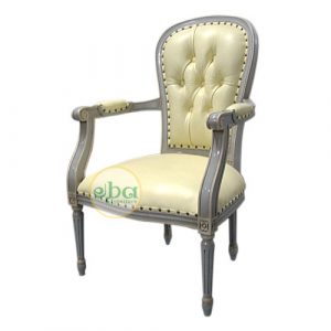 french cheval arms chair