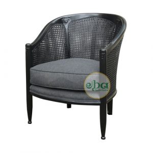 arema rattan back chair