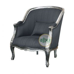 french plain low chair