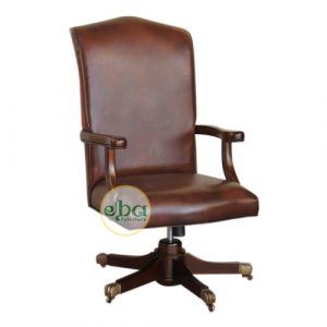 Charleston Leather Desk Chair