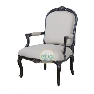 gerber black arms chair