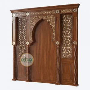 arabic carved wooden wallpaper