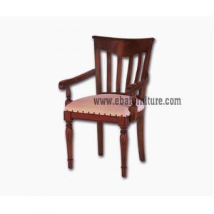 slats arms chair