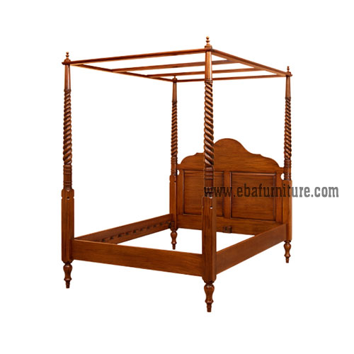 canopy twisted bed