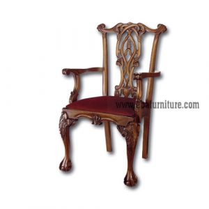 classic carved chair