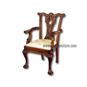 classic gothic arms chair
