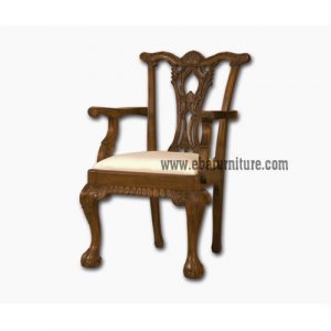 classic carved arms chair