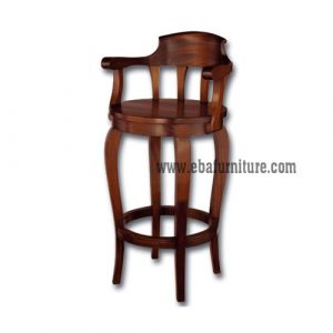 wooden bar chair