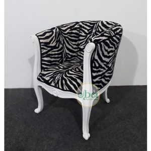 Zebra Corner Chair