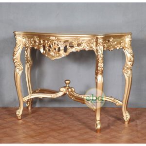 Aaron Gold Console Table