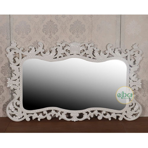 Alvia Carved Mirror
