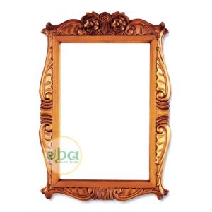 bali carved mirror