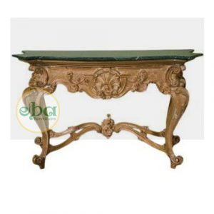 bobie carved console table
