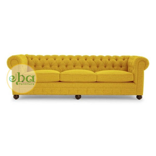 yellow chesterfield sofa