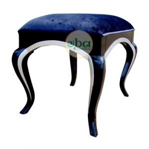 black silver small stool